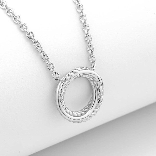 情定日冕 純銀 男款情侶項鍊/對鍊