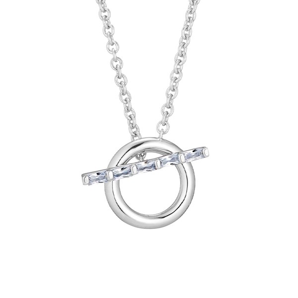 炙愛日珥 純銀 男款情侶紀念對鍊/項鍊