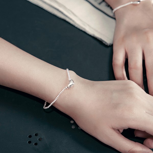 姊妹心語-純淨的夢想串珠 純銀 女款手環/手鍊飾品