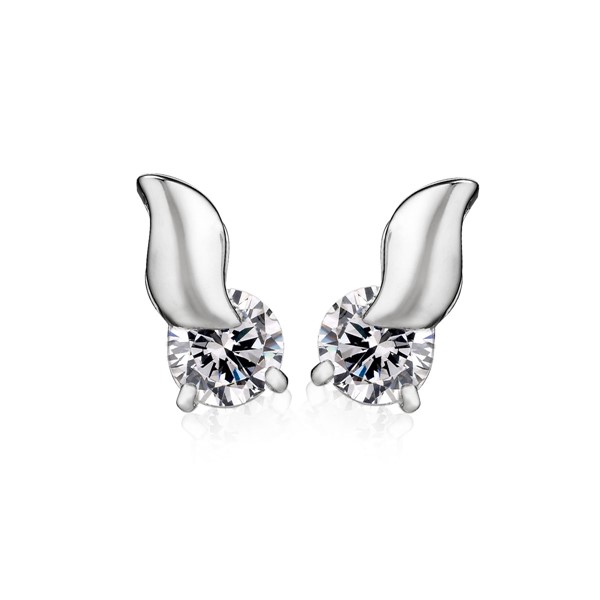松吱果動物設計 純銀 女款耳環飾品