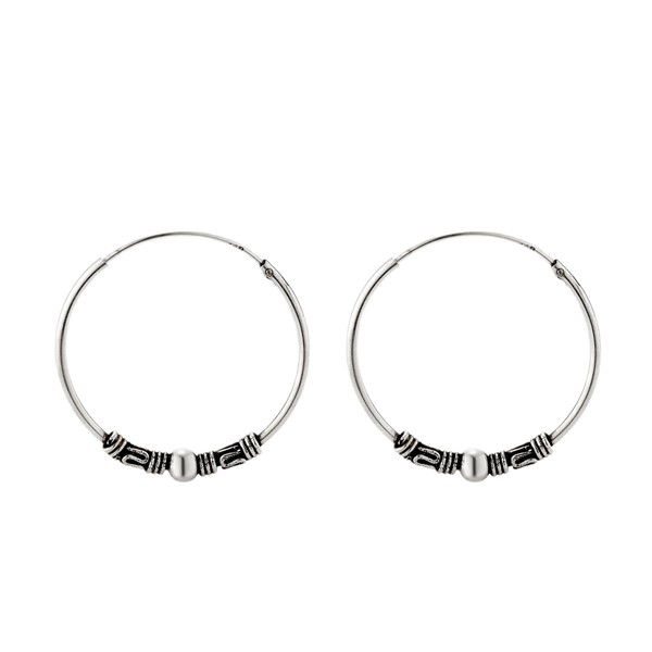 大器單珠掐絲硫化一對販售 純銀 女款耳環飾品