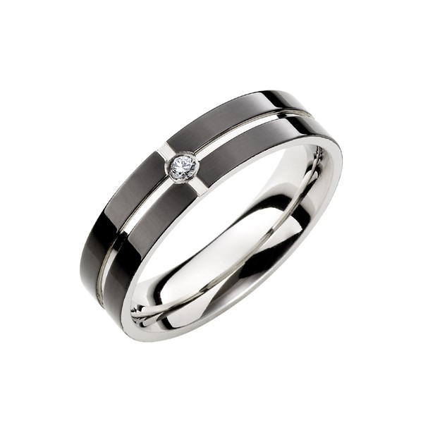 十字交會的愛情戒指 西德鋼 女款戒指飾品