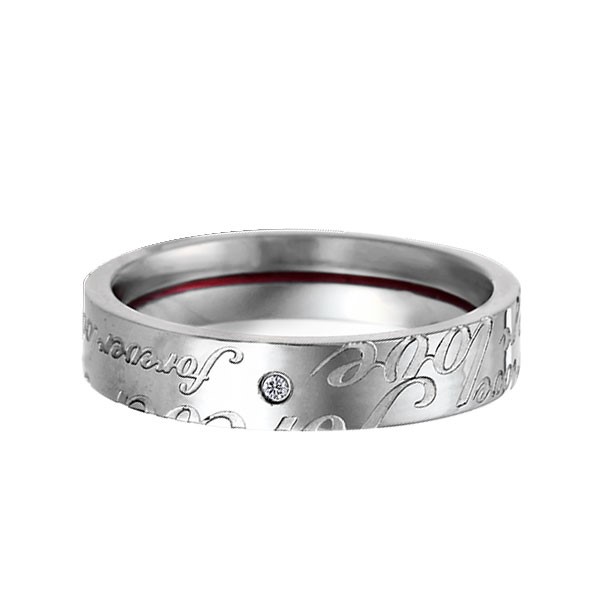 月老紅線愛的牽繫 西德鋼 女款戒指飾品