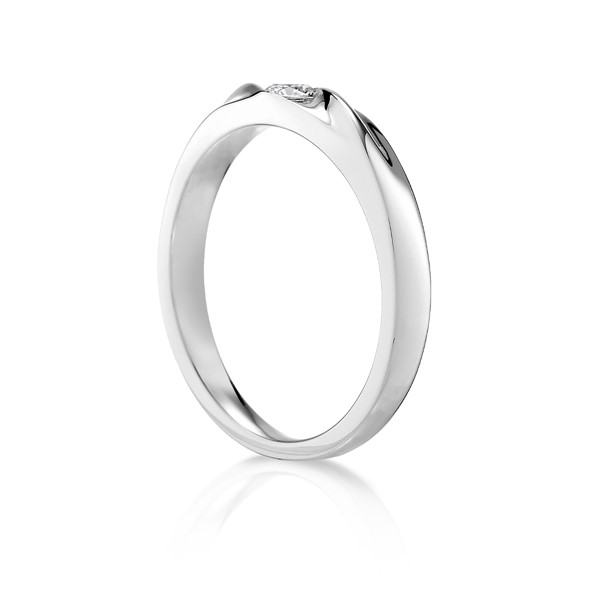 維繫幸福 鉑金(白金) 鑽石結婚對戒