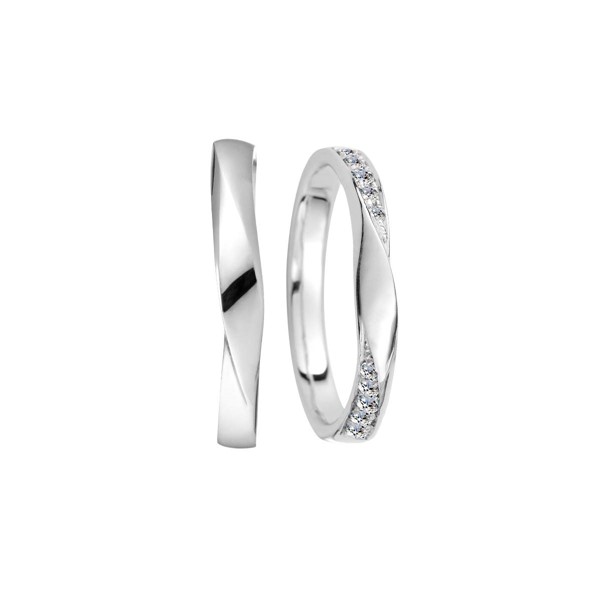 星系引力-星環 鉑金(白金) 結婚對戒