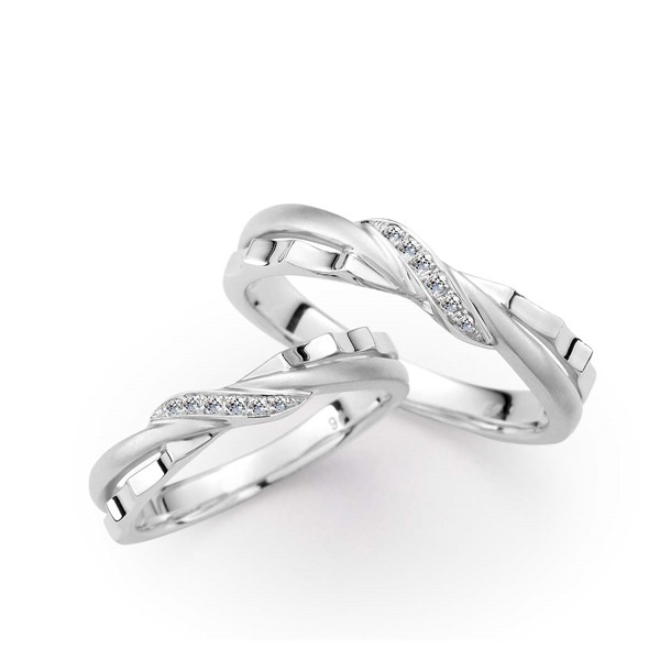 星系引力-織愛 鉑金(白金) 結婚對戒