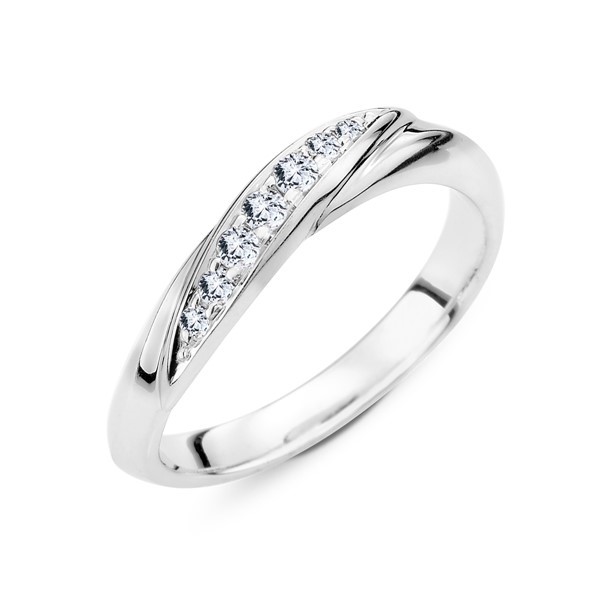 心繫一生 鉑金(白金)鑽石結婚對戒