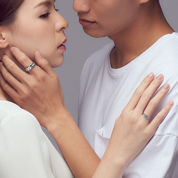幸福的承諾 鉑金(白金)結婚對戒