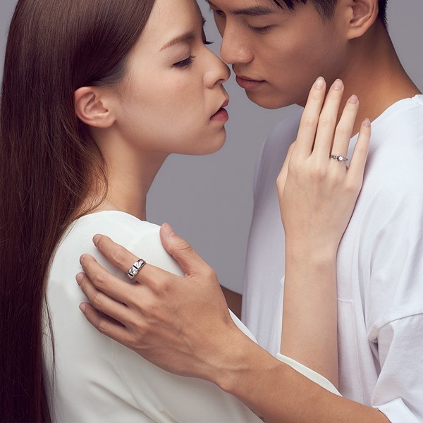 永恆的愛戀 鉑金(白金)結婚對戒