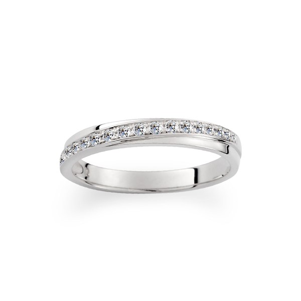 星系引力-恆引 鉑金(白金) 女款結婚對戒