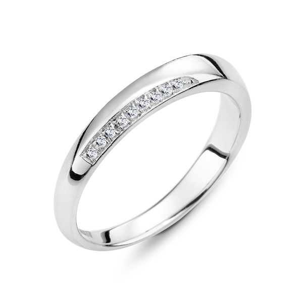  點滴回憶 鉑金(白金)女款結婚對戒