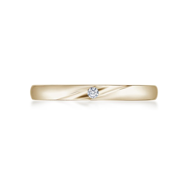 維繫幸福 黃金(14K金)鑽石結婚對戒