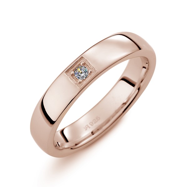 幸福見證 黃金(14K金)鑽石結婚對戒
