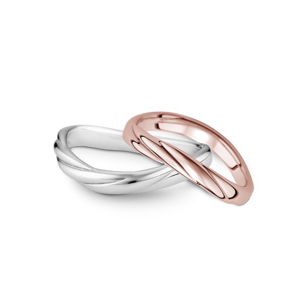生命中的摯愛 玫瑰金(18K金)結婚戒指