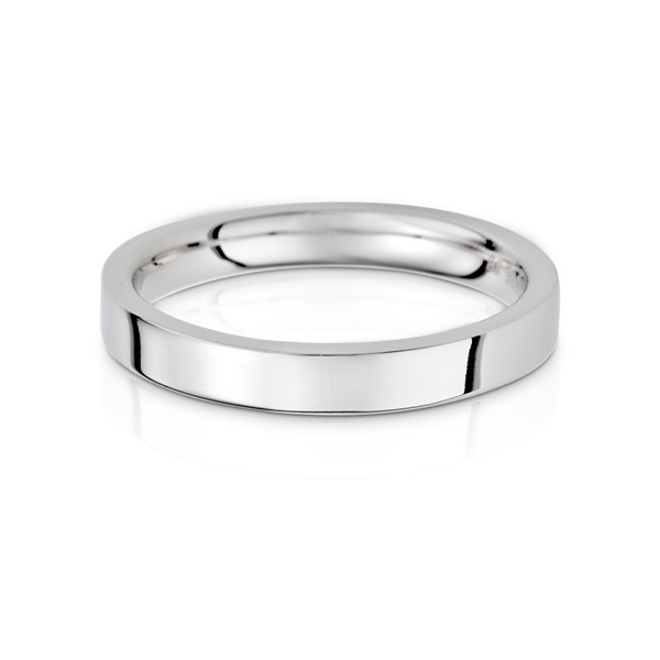 雋永經典刻字推薦款 玫瑰金(18K金)男款結婚對戒