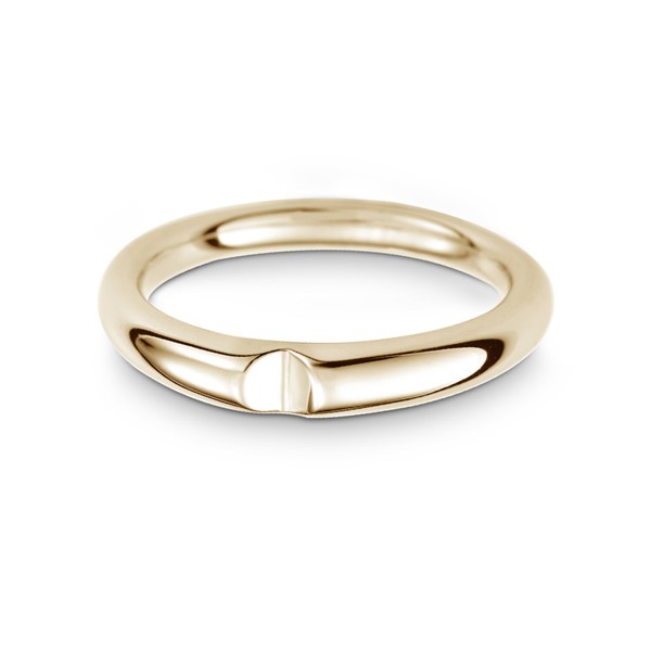 窩心 玫瑰金(18K金)男款結婚對戒