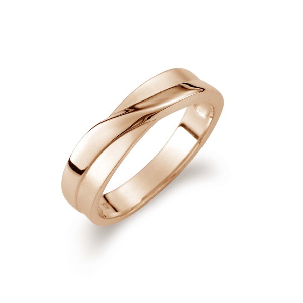 星系引力-無盡 18K金(玫瑰金) 男款結婚對戒