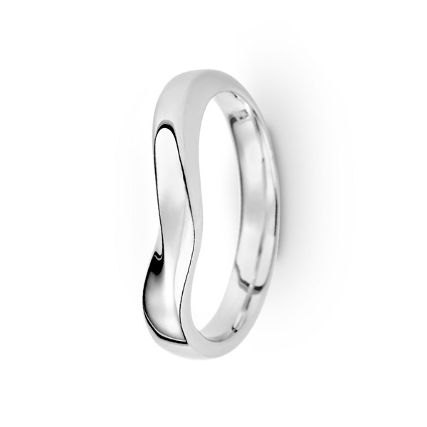 相心相愛 玫瑰金(18K金)女款結婚對戒