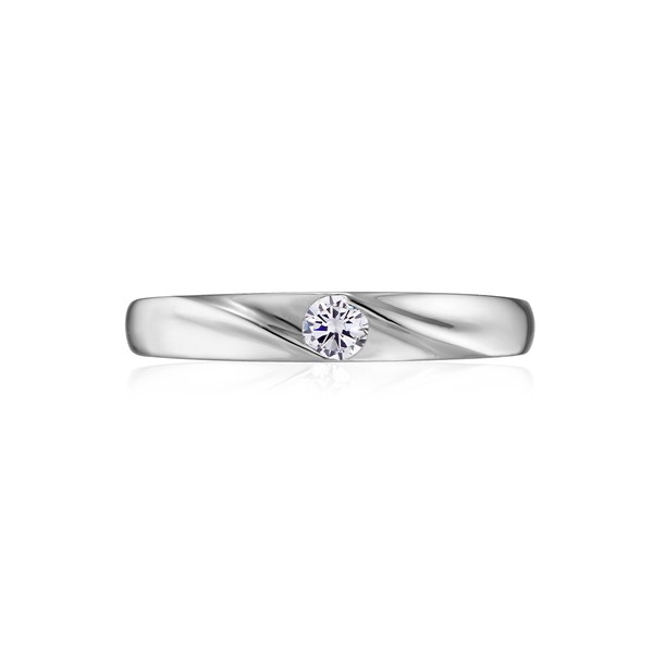 維繫幸福 玫瑰金(18K金) 女款結婚對戒
