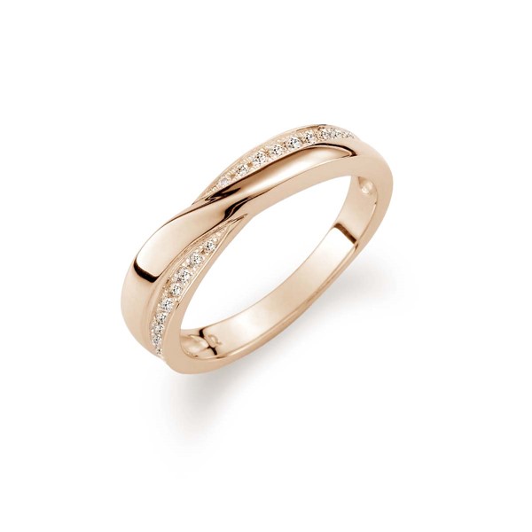 星系引力-無盡 18K金(玫瑰金) 女款結婚對戒