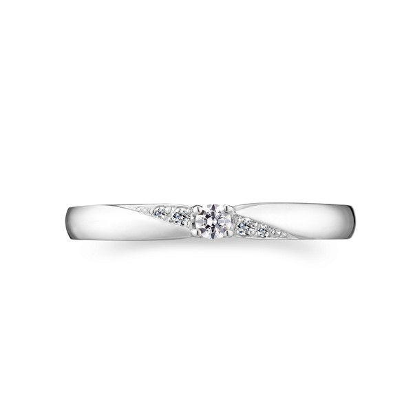 星系引力-心點 925純銀/真鑽 結婚對戒