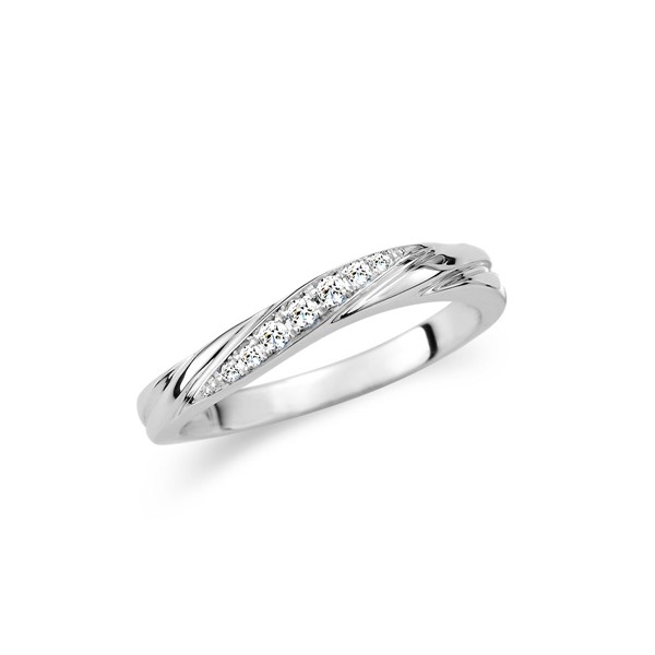 星系引力-流光 925純銀/真鑽 結婚對戒