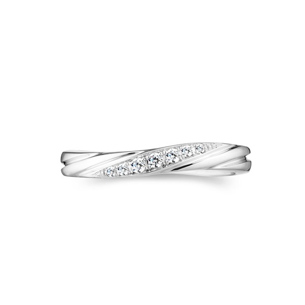 星系引力-流光 925純銀/真鑽 結婚對戒