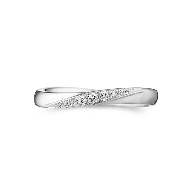 星系引力-曦軌 925純銀/真鑽 結婚對戒