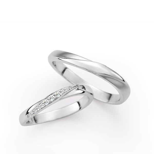 星系引力-曦軌 925純銀/真鑽 結婚對戒