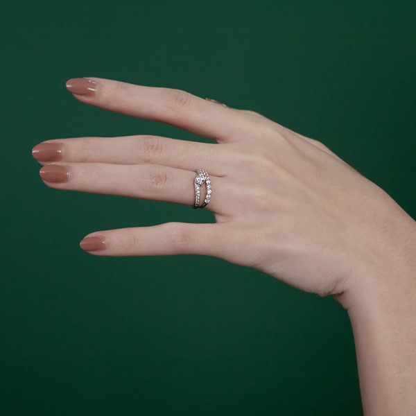 隨興自在組合戒 純銀 女款戒指飾品