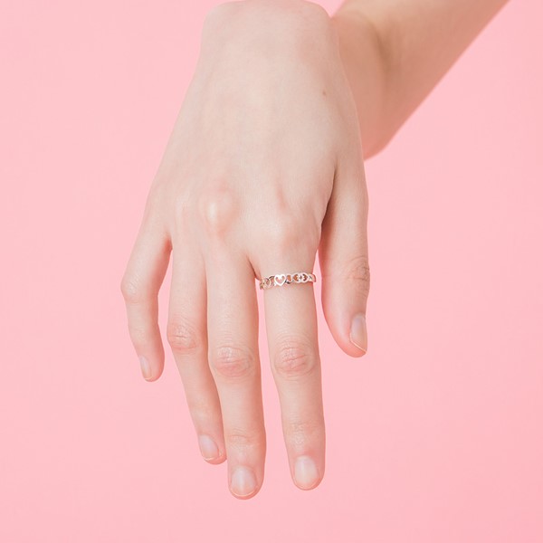 愛似百匯 925純銀 女款戒指飾品