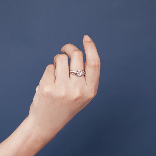 氣質流線奢華精選首飾 925純銀 女款戒指飾品