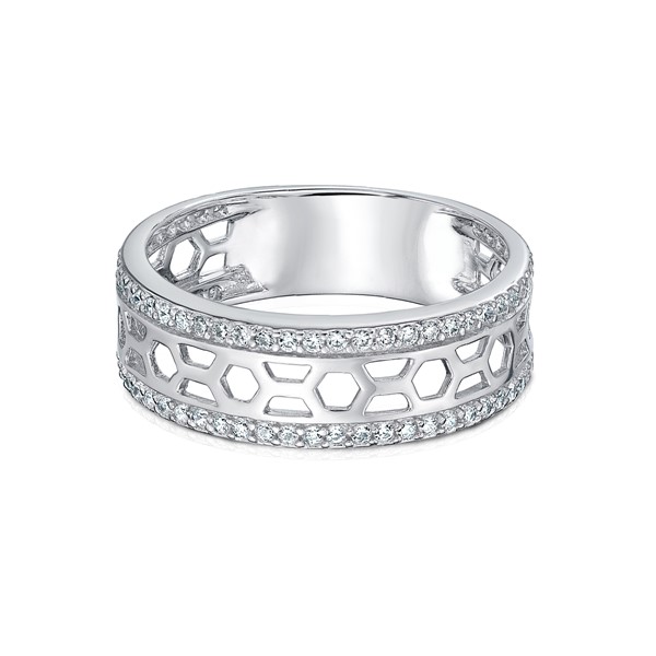 簍空設計感 925純銀 女款戒指飾品