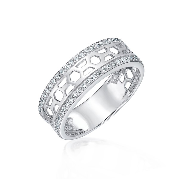 簍空設計感 925純銀 女款戒指飾品