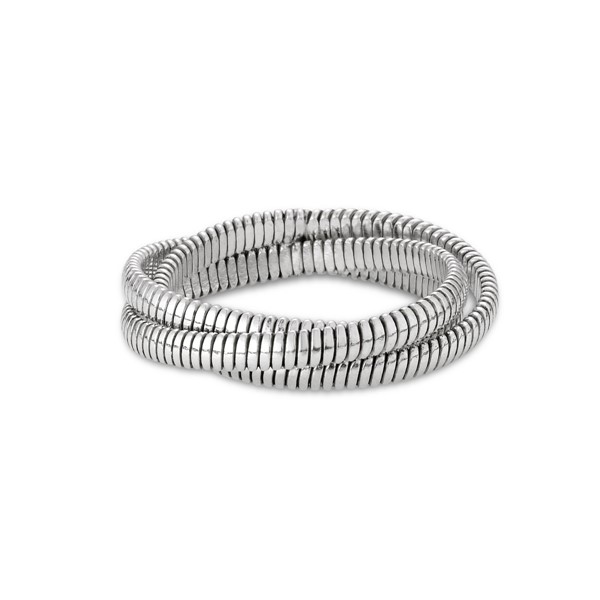 蛇紋造型 純銀 女款戒指飾品
