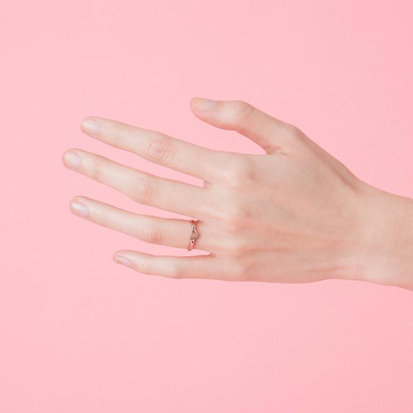 完整的浪漫 925純銀 女款戒指飾品