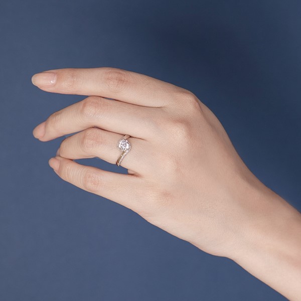 美好時光戒指 925純銀/鋯石 女款戒指飾品