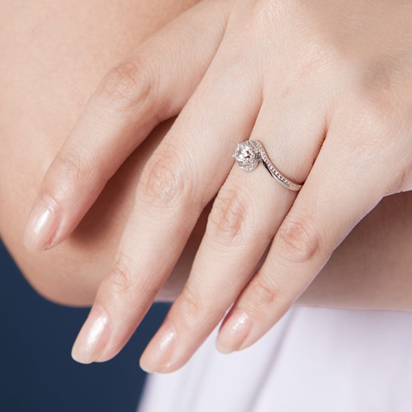 美好時光戒指 純銀/鋯石 女款戒指飾品