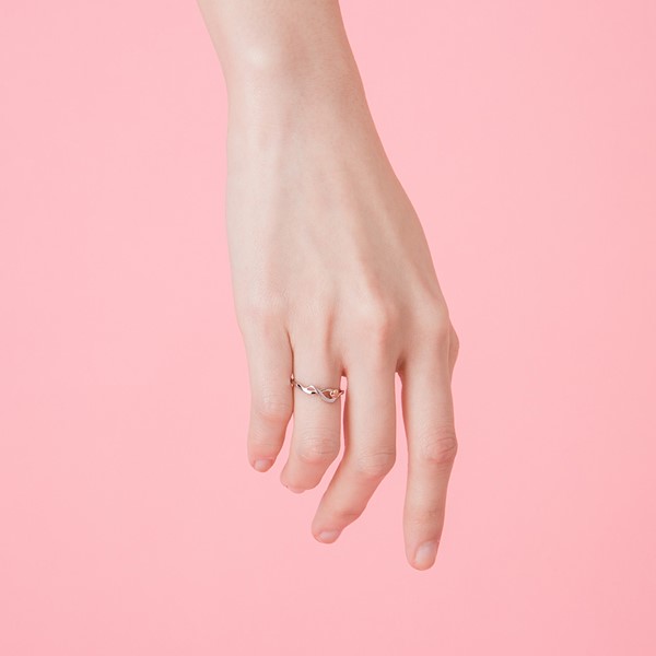 無限環繞 純銀 女款戒指飾品