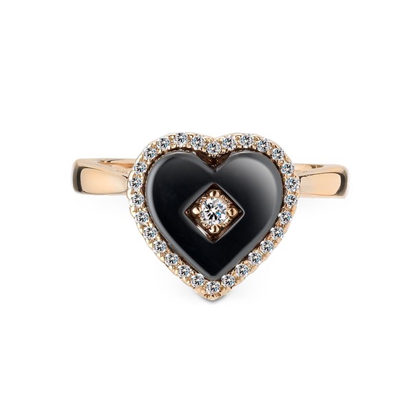 心型圈經典 陶瓷 女款飾品戒指 