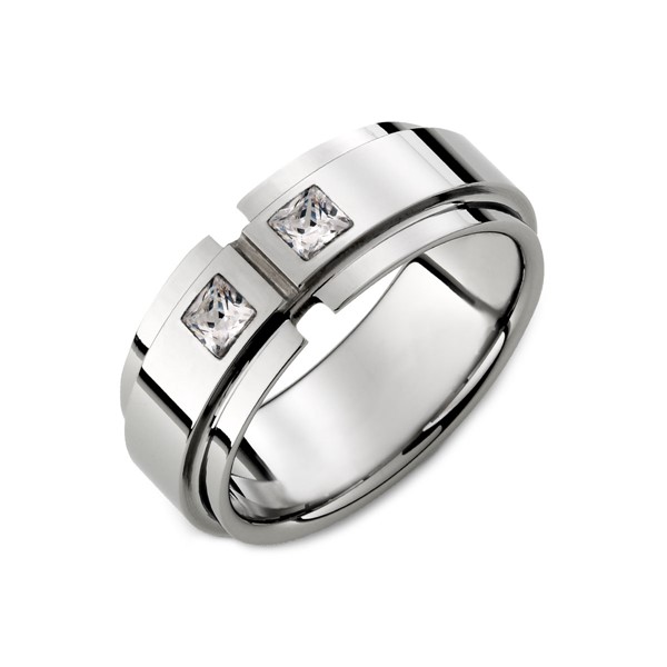 真紳士品味通勤必備款 鎢鋼 男款戒指