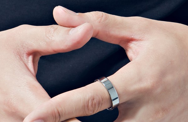 經典單鑽 鎢鋼 男款戒指