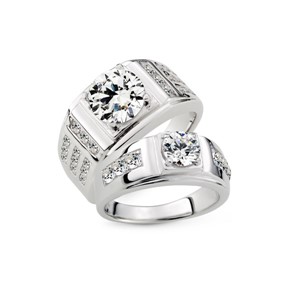 希望成真 鉑金(白金)結婚對戒