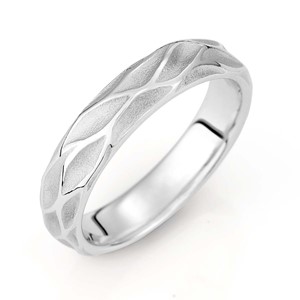 戀戀漣漪 鉑金(白金) 男款結婚對戒