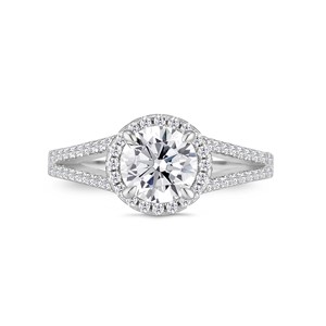 銀河繫 鉑金(白金)1克拉 求婚訂婚鑽戒