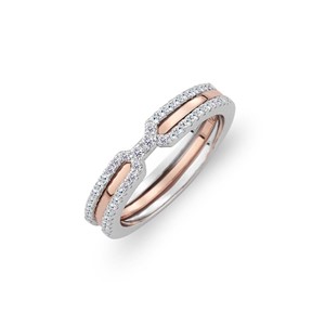 在眼裡對望你 純銀925 女款定情對戒